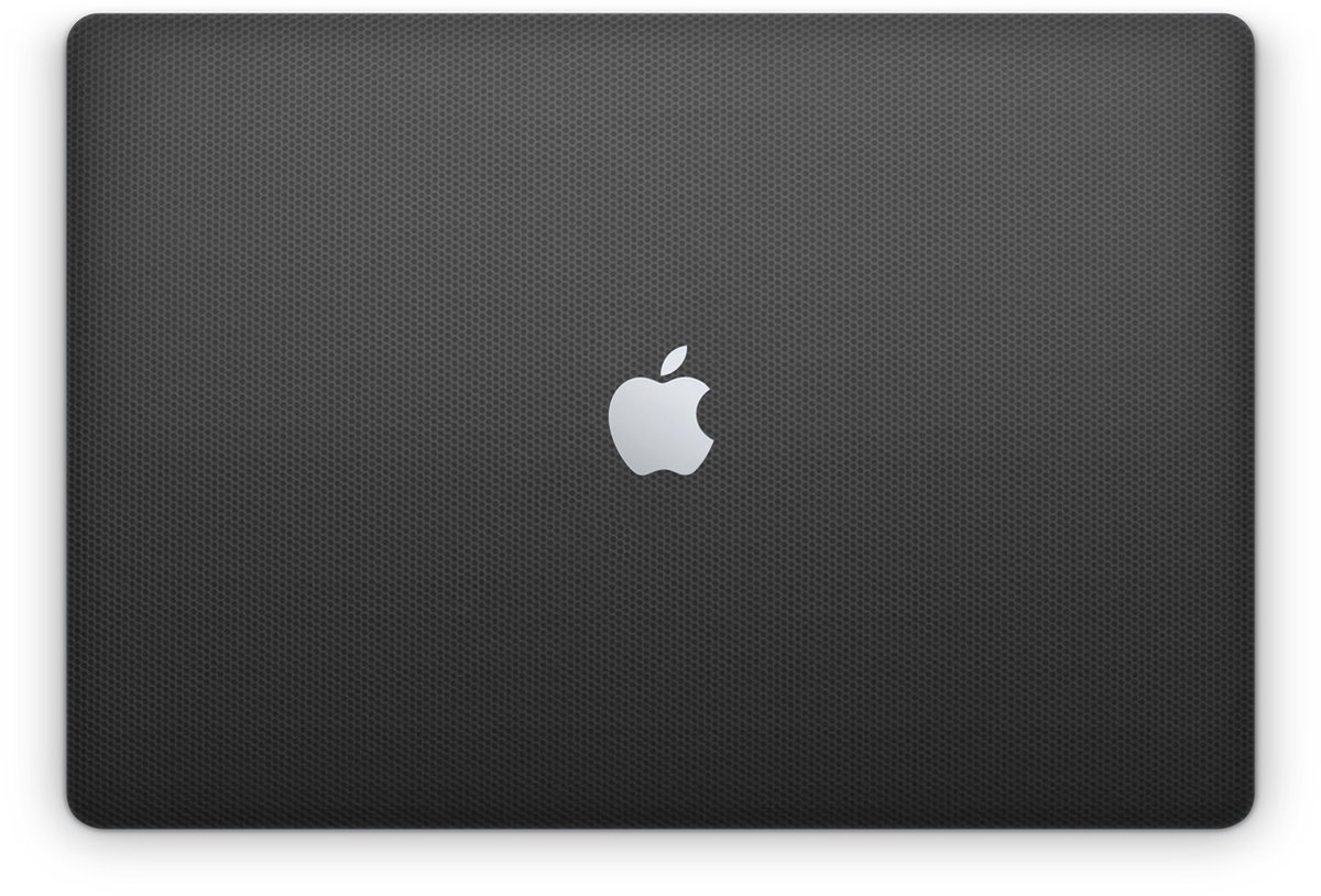 Macbook Pro 16’’ [2021 Met Apple M1 chip] Skin Matrix Zwart - 3M Wrap